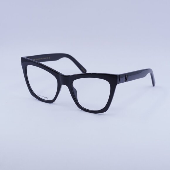 🕶️ New Marc Jacobs MARC 649 0807 00 Eyeglasses - Black Frame 53mm - Picture 5 of 10